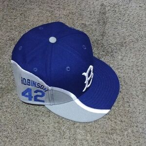 New Era Royal Blue and Gray Cap
